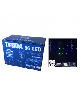 TENDA 96 LED MULTICOLOR 8 FUNZIONI ART.258101068