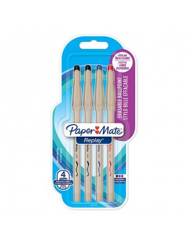 PENNA CANCELLABILE PAPERMATE REPLAY IN BLISTER PZ.4 ART.S0971430