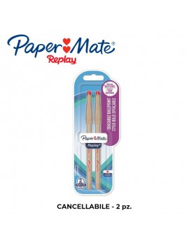 PENNA CANCELLABILE PAPERMATE REPLAY IN BLISTER PZ.2 ART.S0190815