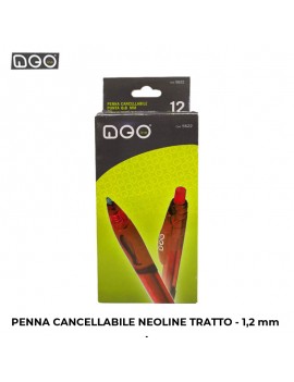 PENNA CANCELLABILE NEOLINE TRATTO DA 1.2mm ROSSO ART.5622