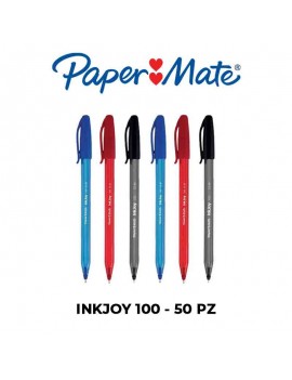 PAPERMATE INKJOY 100 PENNA A SFERA TRATTO 1MM