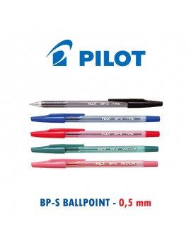 PILOT BP-5 BALL POINT PENNA TRATTO 0.5mm TAPPO