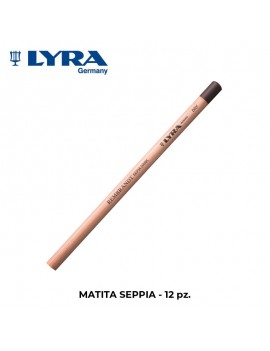MATITE LYRA SEPPIA SCURA SECCA PZ.12 ART.L2051152