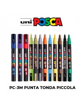 UNIPOSCA PC-3M INDELEBILE PUNTA FINE