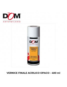 VERNICE FINALE ACRILICO OPACO ML.400 ART.628