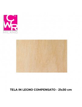 TELA CWR IN LEGNO COMPENSATO DI BETULLA cm.21X30 ART.07482