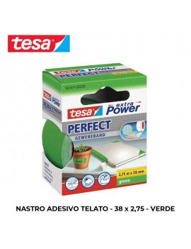 NASTRO ADESIVO TELATO TESA 38X2,75 VERDE
