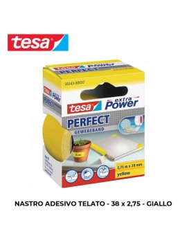 NASTRO ADESIVO TELATO TESA 38X2,75 GIALLO
